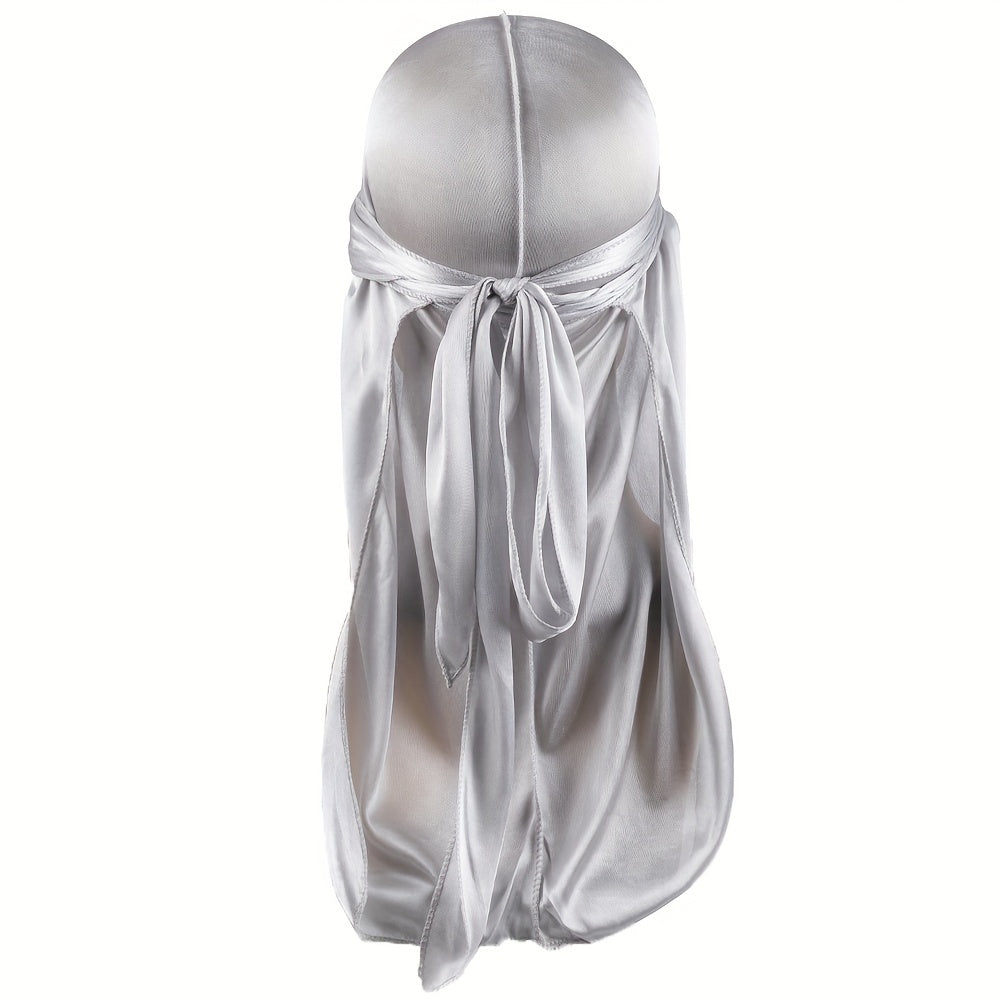 Durag for Men, Perfect As a Shower Cap Or Bandana, Designed for Long Tail Waves.