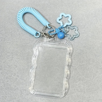 1 Set Heavy Duty Retractable ID Holder with Keychain & Wrist Strap - Transparent PVC Card Holder with Secure Locking Mechanism, Anti-Theft Design, Durable ID Card for Students, School Ids, Campus Ids - Ideal Gift for Back-To-School Season