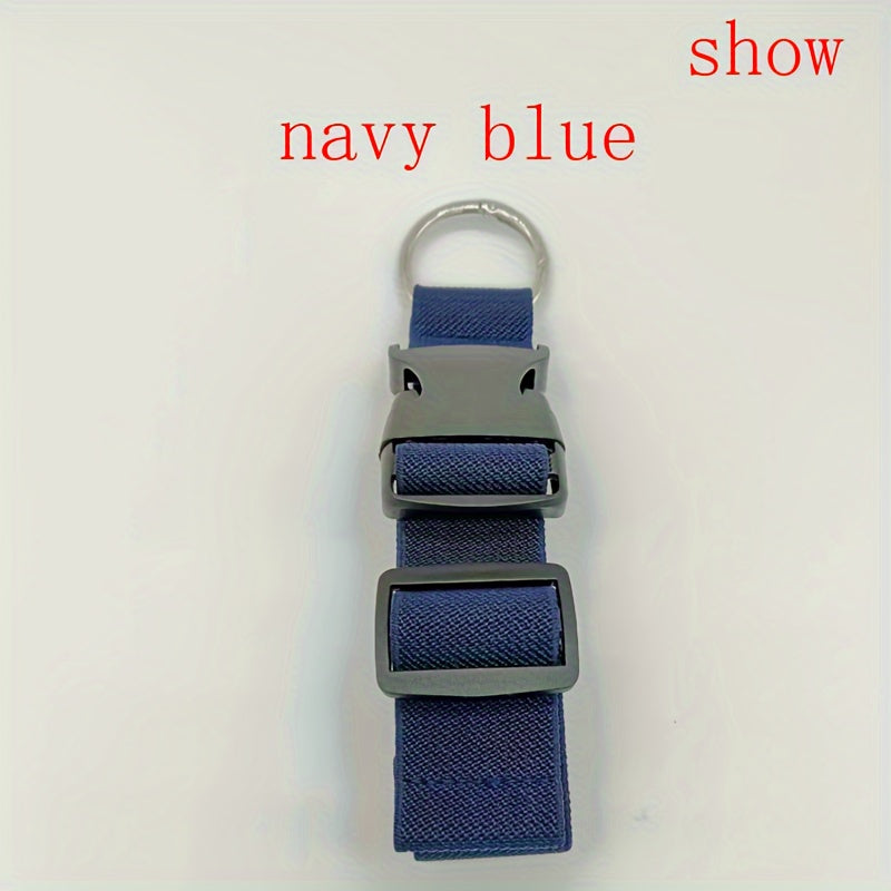 Zinc alloy hanging ring, backpack strap, luggage strap, portable backpack expanson strap, outdoor sports and tourism strap