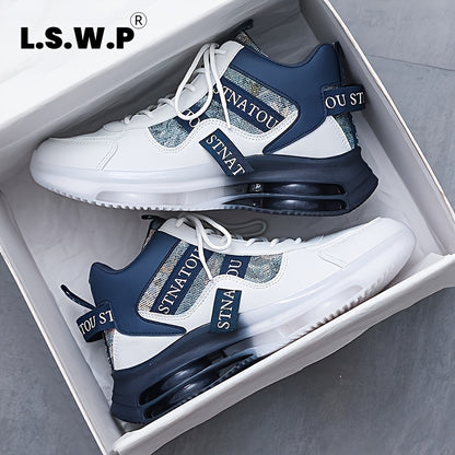Old Daddy Trendy Shoes Men'S And Women'S Autumn And Winter Couple Same Style Trendy Shoes Anti-Slip Travel Shoes Men'S Height Increasing Super Light Versatile Easy Women'S Casual High-Top Sports Casual Men'S Shoes
