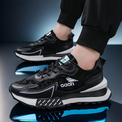 Non-slip Men's Jogging Shoes, Comfortable Casual Shoes Suitable for All Seasons, for Outdoor Park Workouts and Gym Activities