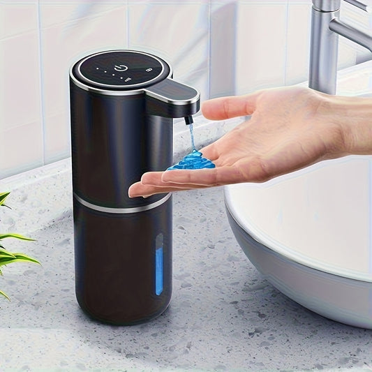 1x 380mL Automatic Soap Dispenser | Charging, Wall-Mounted, Plastic, Lithium Battery, Capacity