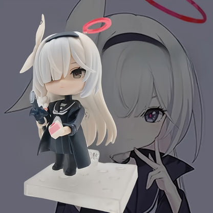 Cute Anime Figure with Stand Pose, Cartoon Doll Suitable for Bookshelf Desktop Organizer Decoration, Ideal Holiday Gift Choice for Family and Friends