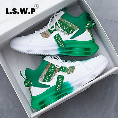 Old Daddy Trendy Shoes Men'S And Women'S Autumn And Winter Couple Same Style Trendy Shoes Anti-Slip Travel Shoes Men'S Height Increasing Super Light Versatile Easy Women'S Casual High-Top Sports Casual Men'S Shoes