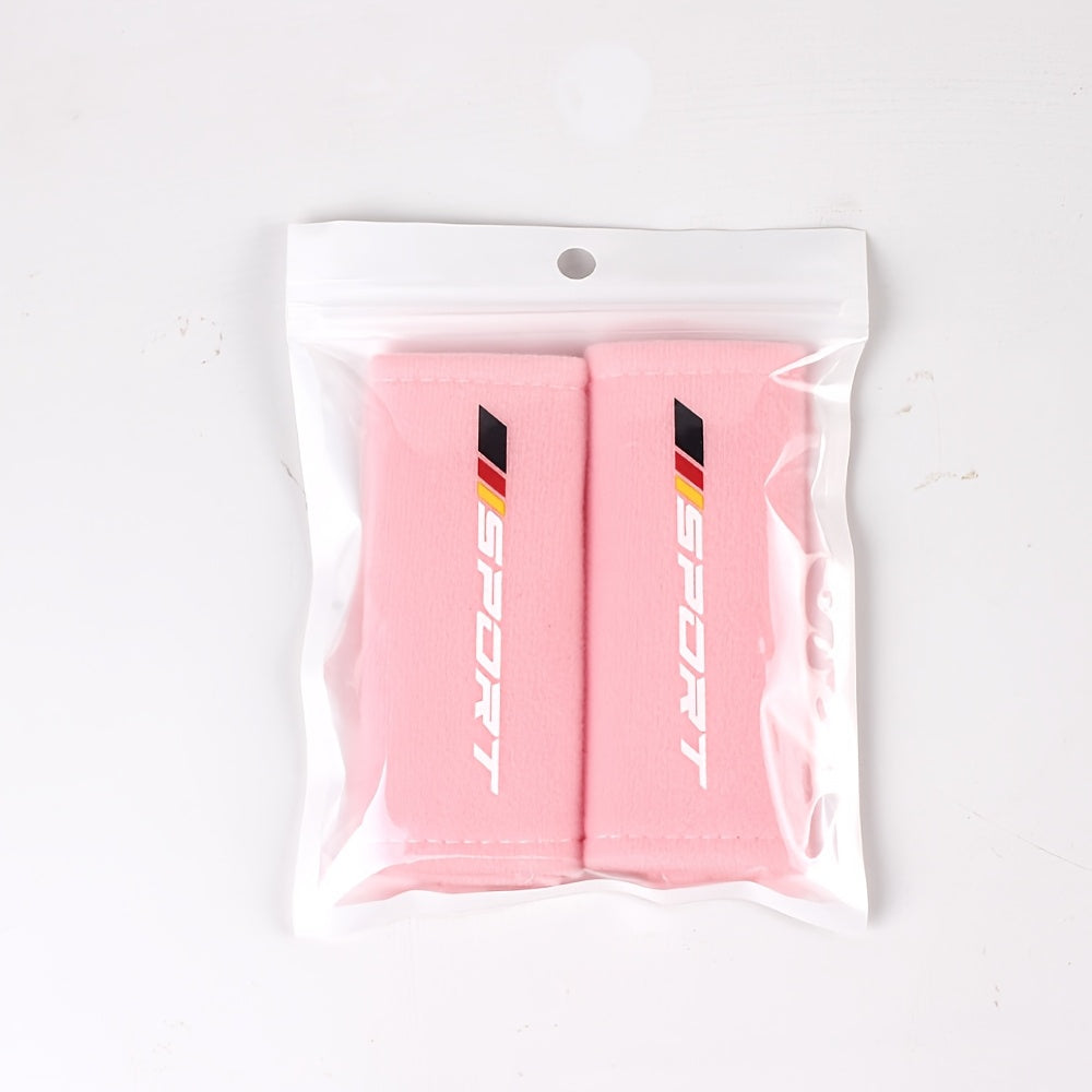 2pcs Fluff Car Roof Door Handle Protector Car Armrest Cover for Audi for BMW for Mercedes Benz for VW for Toyota