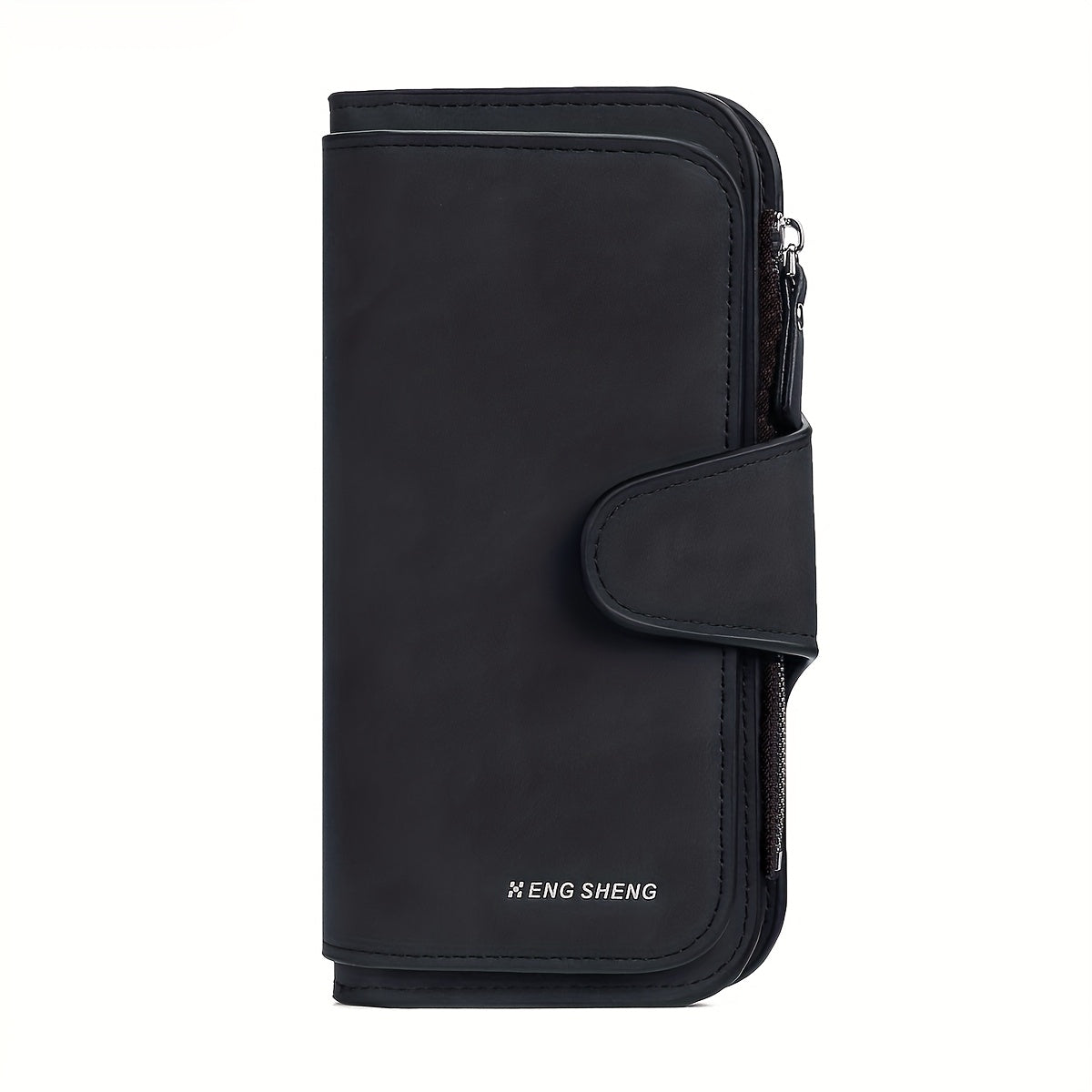Multi Card Slots Retro Minimalist Short Wallet, Solid Color Clutch Credit Card Case