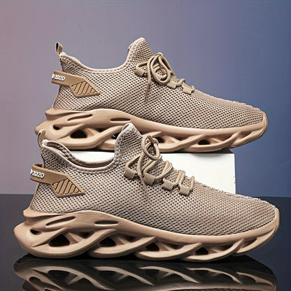 Men'S Lightweight And Stylish Running Shoes in Large Sizes, Featuring Breathable Mesh for Casual Sports