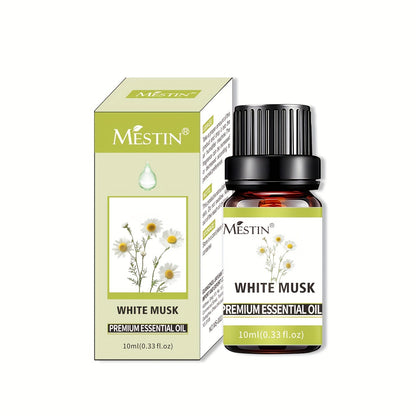 MESTIN Multi-Purpose Pure Essential Oil | Contains 21 Fragrances and Plant Ingredients, Suitable for Diffusers, Humidifiers, Air Purifiers, Candle Making - Rose/Lavender/Jasmine/Lemon, etc