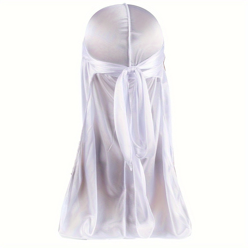 Durag for Men, Perfect As a Shower Cap Or Bandana, Designed for Long Tail Waves.
