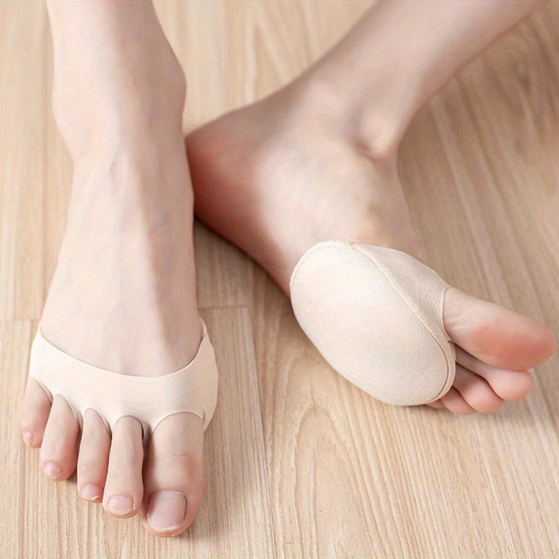 1 Pair High-heeled Shoes Forefoot Cushion Anti- Foot Cushion Foot Cushion Women's Half-size Cushion Anti-wear Feet Forefoot Shoe Cushion