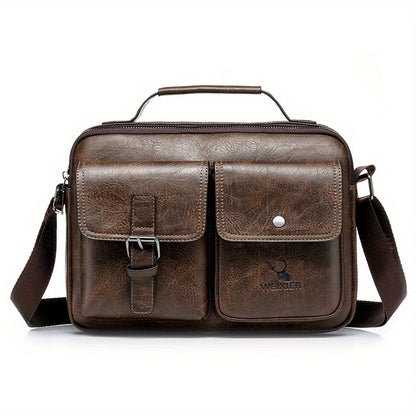 Men's Single-Shoulder Bag, Crossbody Bag, Business Messenger Bag, Shoulder Bag, Handbag, Casual Bag for Men