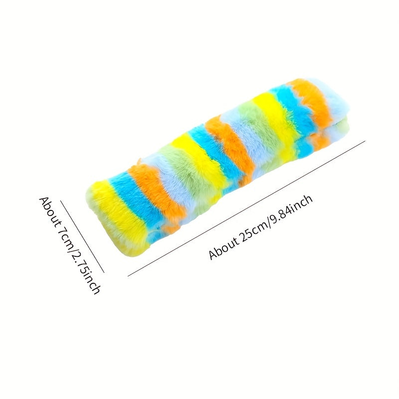 Interactive Cat Toy Set: Plush Pillow, Cat Chew Toy, Squeak Toy - Perfect For Indoor Kitten Playtime!