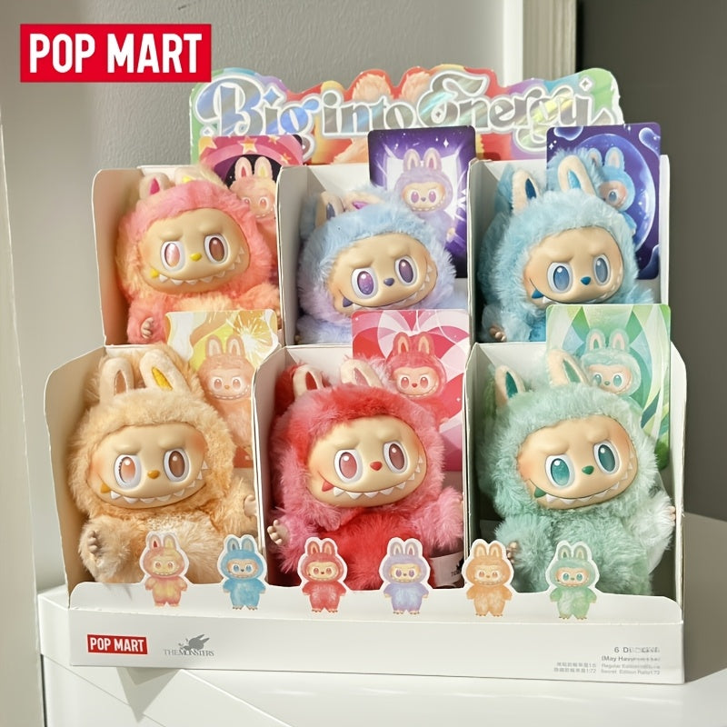 POP MART Labubu 3.0 Monster Plush Mystery Box Collectible - Cute Chibi with 6 Colors (/////), Random Figure for Anime Fans &, Collectible Suitable for &