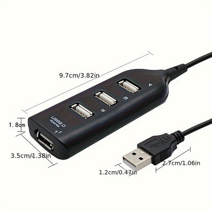 2.04 Port Power Strip Hub - Compact, Multi-Purpose, Efficient Power Solution