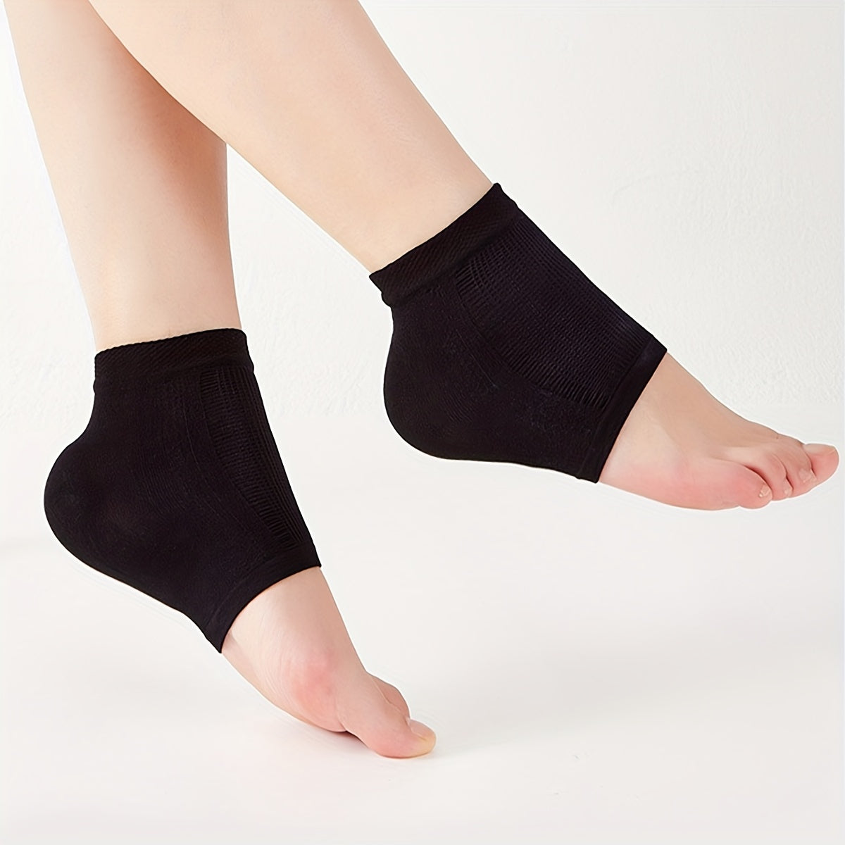 1-Pair Heel Gel Shield - -Free Cracked Heel, Hydrating Foot Care with Gel-Filled Heel for, for &, Daily Use