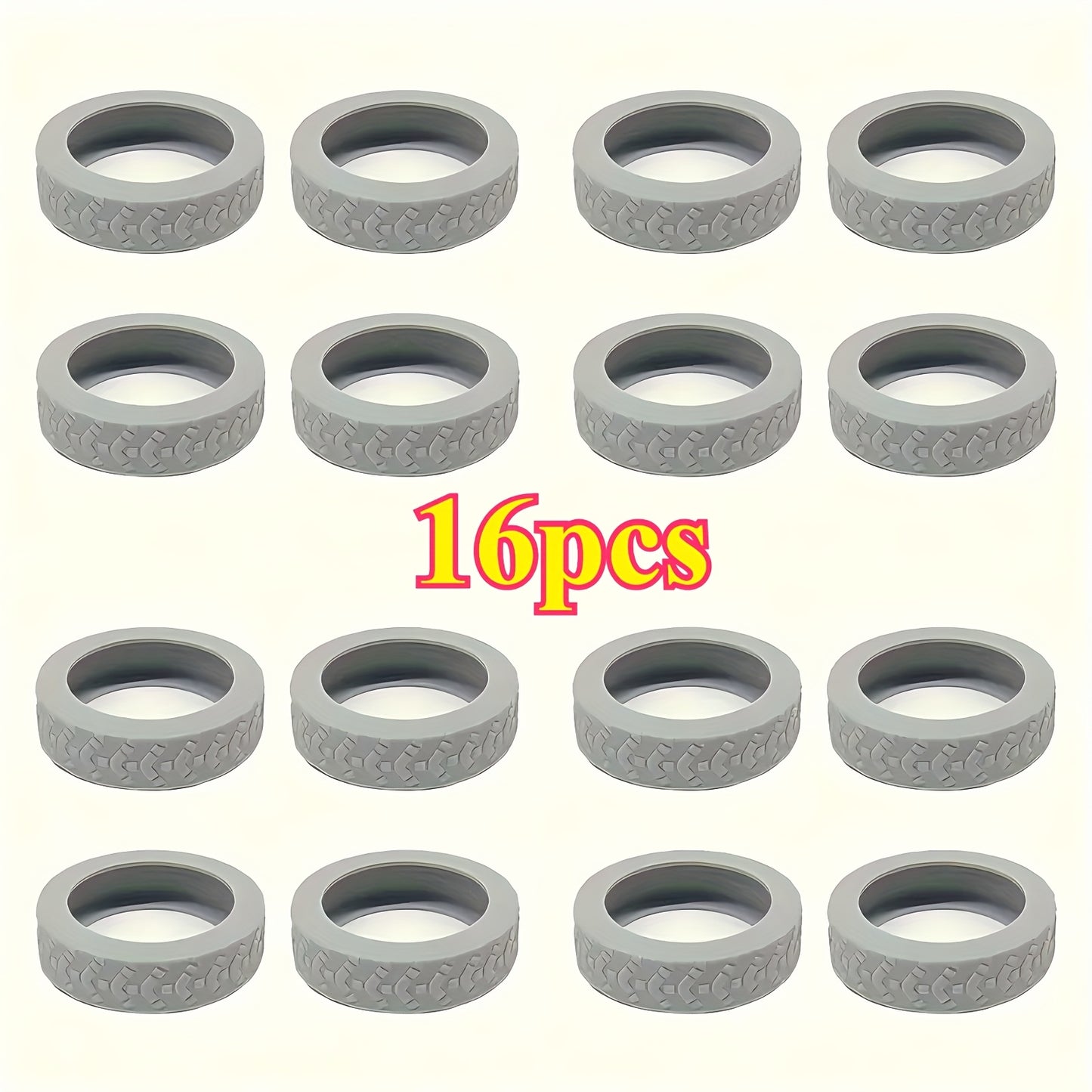 16pcs, New Luggage Wheel Protectors for Suitcases and Office Chairs – Noise-Reducing Anti-Rattle Covers with Shock Absorption, Travel Accessories, Luggage Protection, Sleek Design, Durable Covers, Highquality Protectors, Longlasting Covers, Wheel Guards,