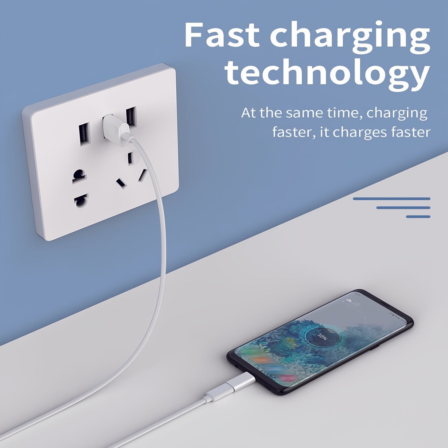 2pcs, for Lightning female to USB C male adapter, Only applicable for charging and data transfer