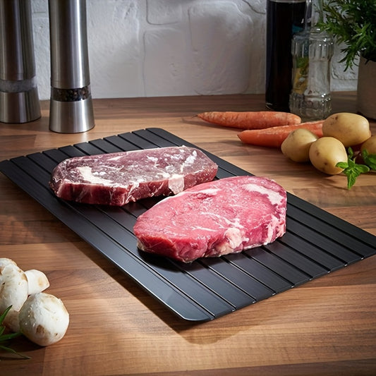 Quickly Defrost Frozen Meat, Fruit & More with this Fast Defrost Tray - Kitchen Gadget
