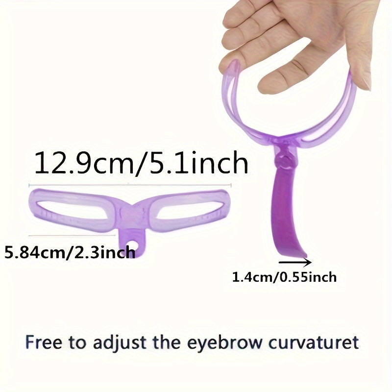 Eyebrow Shaping Template Helper Kit Grooming Card Eyebrow Defining Makeup Tool