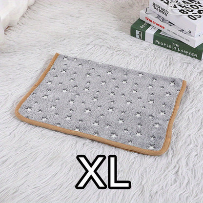 Comfortable And Breathable Cute Cartoon Pattern Dog Bed Blanket Washable Pet Blanket Cat And Dog Nest Mat