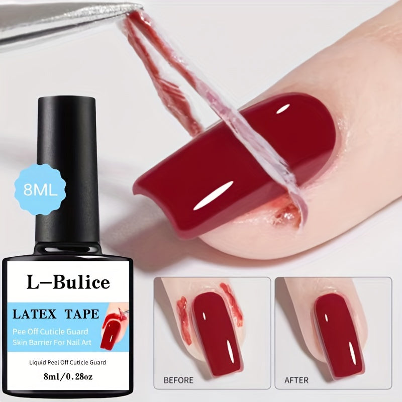 Nail Polish Spill Guard/Peelable Protective Product for Skincare Around The Nail Edges/Prevent Overflow During Nail Art