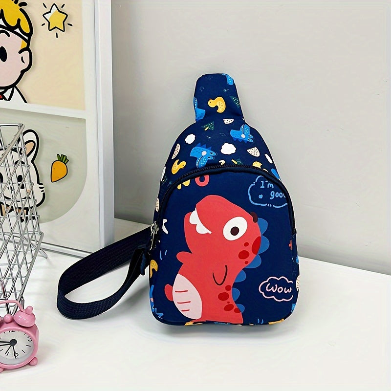Back-To-School Chest Bags, a Unicorn-Patterned Shoulder Bag for Girls, a Easy Dinosaur-Patterned Waist Bag for Boys, Suitable for Children Aged 3-6 And Under 3.2 Feet/1 Meter, an Ideal Gift Choice
