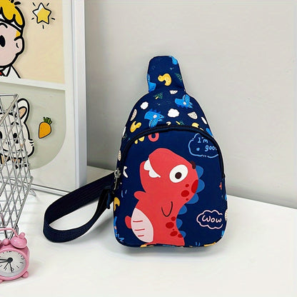 Back-To-School Chest Bags, a Unicorn-Patterned Shoulder Bag for Girls, a Easy Dinosaur-Patterned Waist Bag for Boys, Suitable for Children Aged 3-6 And Under 3.2 Feet/1 Meter, an Ideal Gift Choice
