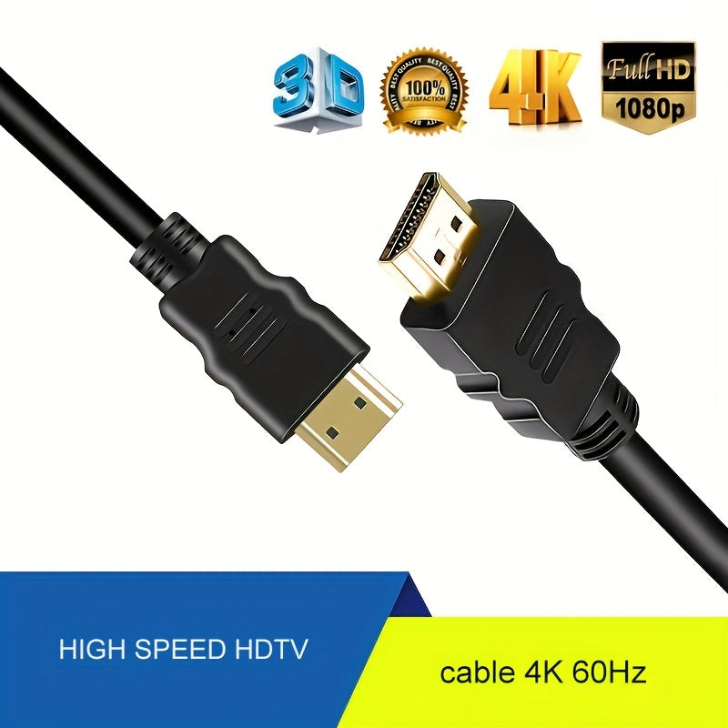 I-ZCLIVE 4K Ultra HD HDTV Cable 2.0 - 18Gbps High-Speed, 4K@60Hz HDR, 3D, 2160P, 1080P, HDCP 2.2, ARC, Flat Shape, Male to Male, 20-Pin ATX Connector for Monitors & HDTVs, HDTV Cables for Monitors, HDTV, HDTV Cables for Mon, PC Audio, HDTV Accessories, Mo