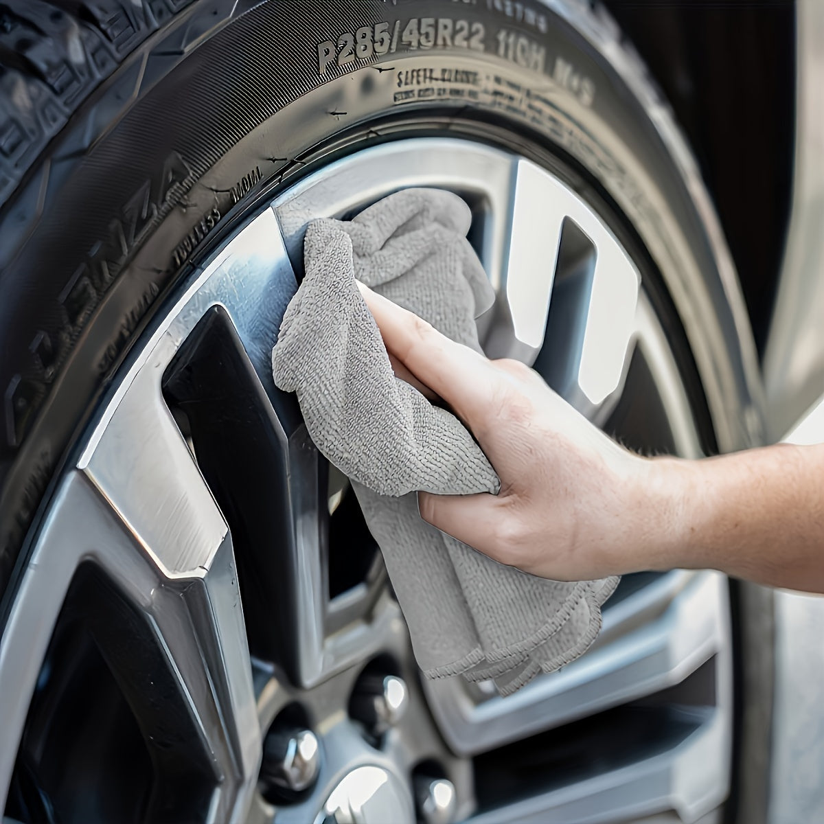 4/10/20/50 Pack Microfiber Cleaning Cloth, Bulk Microfiber Towel for Home, Reusable and Lint Free Cloth Towels for Car