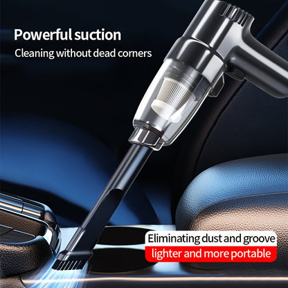 OUDEMU Car Vacuum Cleaner - Powerful 3Kpa Suction, Corded (3M), Lightweight Handheld Car Vacuum Cleaner, Single-Point Exhaust, Suitable for Cars, Trucks, Home - Lightweight And Portable, Without Battery