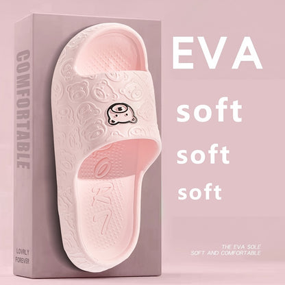 New Women'S Slippers, Soft, Summer Indoor Bathroom Shower, Non-Slip EVA Couple Men'S Soft-Soled Sandals, Women Shoes