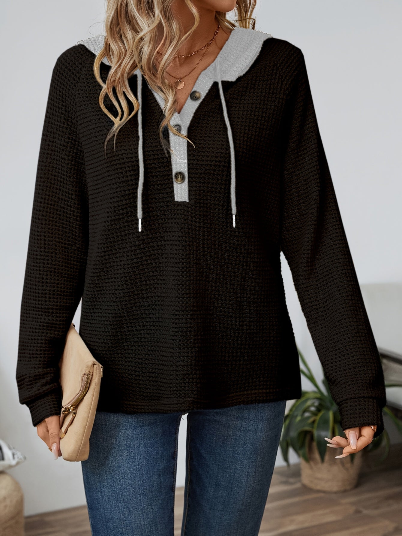 Hooded Sweatshirt, Casual Long-Sleeve Dress, Women'S Clothing