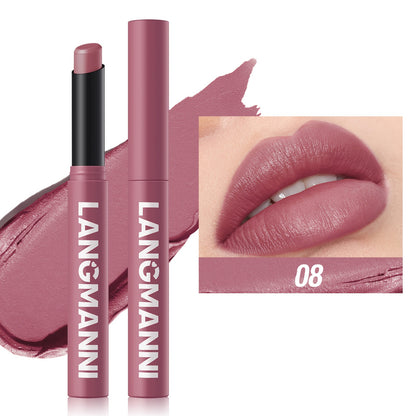 [New Potential Product]Matte Lipstick, Easy-To-Apply Lip Crayon, Long-Lasting Moisturizing Lip Balm, Naturally And Nourishing Lipstick