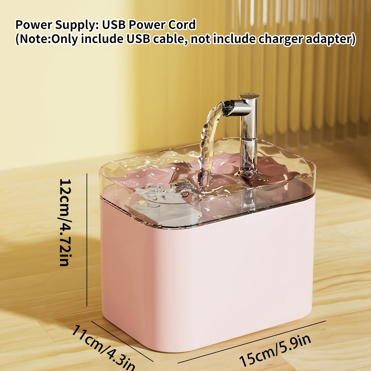 [Automatic|Cat Water] Automatic Cat Water Fountain 1.5L | Flowing Drinking Fountain for Pets