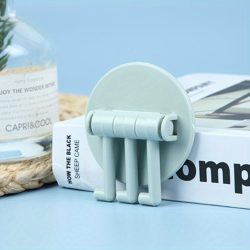 Organize Your Kitchen & Bathroom with this Self-Adhesive 3-Hook Rack & Key Holder!