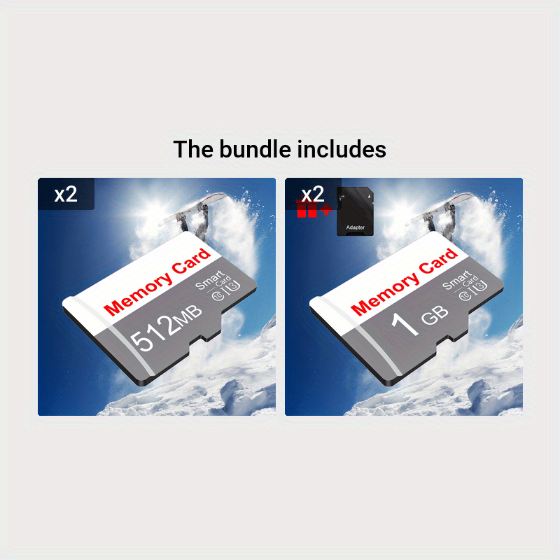 [Memory Card] 1pc Small Capacity Memory Card | 1GB 512MB 256MB 128MB 64MB Flash TF Card for Tablet/Camera/Mobile Phone/Laptop/PC/Car Audio/Game Console/Audio - Store Your Files Securely!