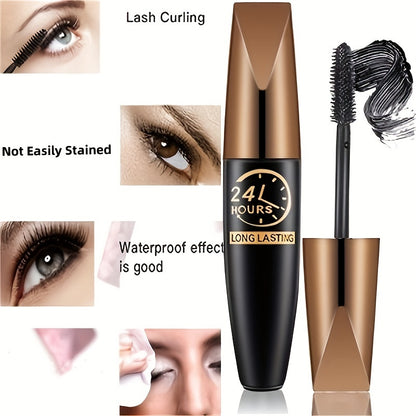 1pc 8D Fiber Lash Mascara Waterproof Mascara for Eyelash Extension Black Thick Eye Lashes Curler Cosmetic