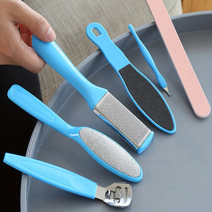 7-in-1 Professional Pedicure Tool Set for Dead Skin Removal and Foot Care - Includes Callus Remover and Foot File for Men and Women