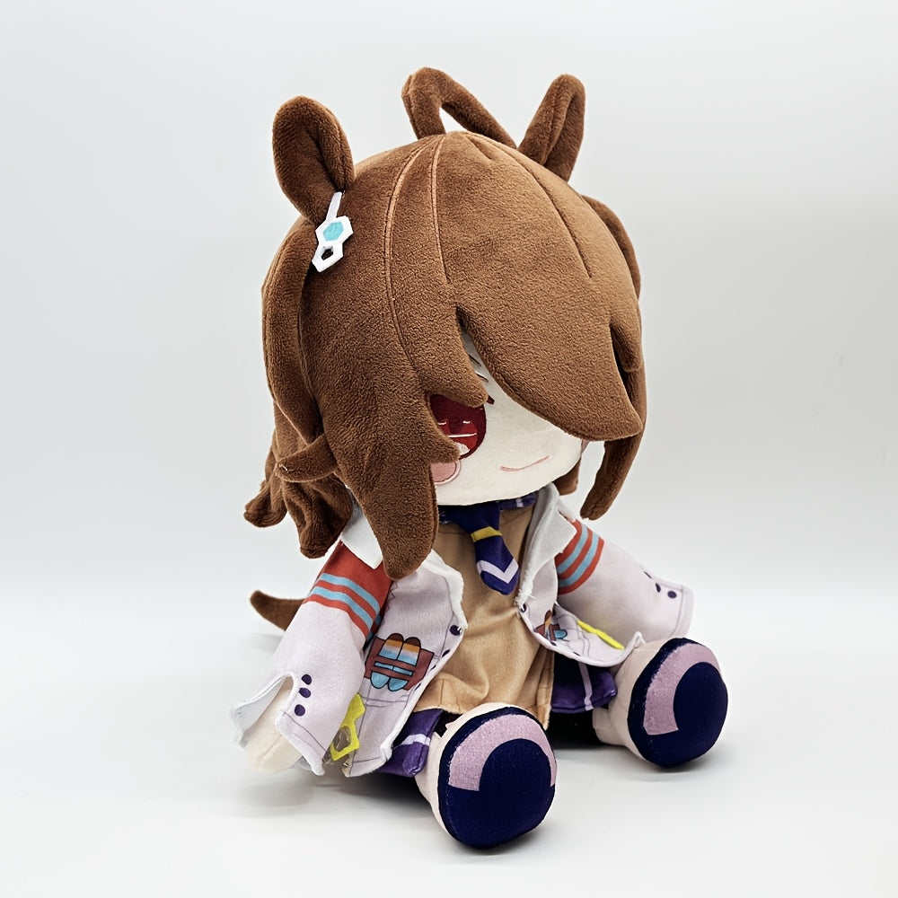 High Quality Pretty Derby Plush Toy, Soft Uma Musume Pretty Derby Stuffed Plushies, Anime-Style Pretty Derby Figure Plush Doll, Anime Game Toy Doll, Cute Home Decor, Ideal Birthday Gift for Children, Perfect Halloween Christmas Gift