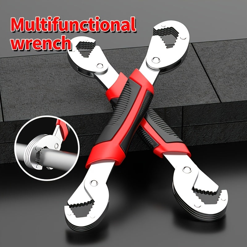 [Adjustable Wrench] Wrench tool multifunctional universal wrench adjustable wrench large opening fast