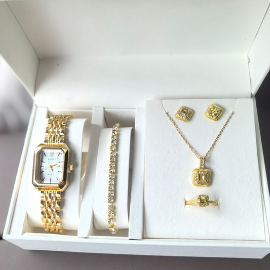Birthday gift for girl girlfriend to give wife practical high-end watch set to give girlfriend 18-year-old adult gift commemoration