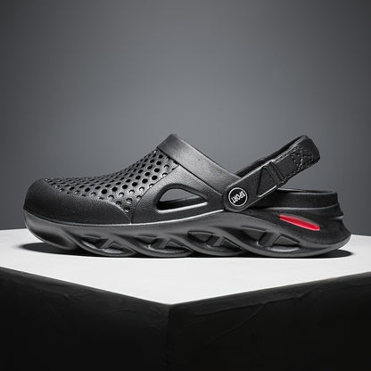 Men's Fashion Solid Color Slippers: Trendy, Comfortable, Non-Slip, Slip-On Casual Clogs, Perfect for Daily and Leisure Wear!