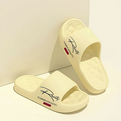Lightweight EVA Slippers for Women, Non-Slip Indoor And Outdoor Home Shoes, Machine Washable with Easy Slip-On Design, Cushioned Insoles for Comfort in All Seasons, Suitable for Home, Beach, Bathroom, And, Easy to Clean with a Non-Slip Sole.