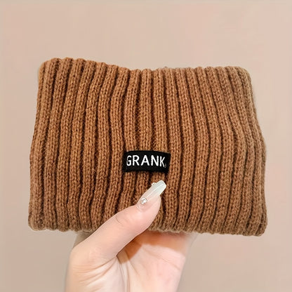 Single Women' Headband - Braided Winter Ear Warmer & Turban, Soft Warm Hat for Weather, Elegant & Cute Solid Color Knitwear for Daily Use & Special Events,