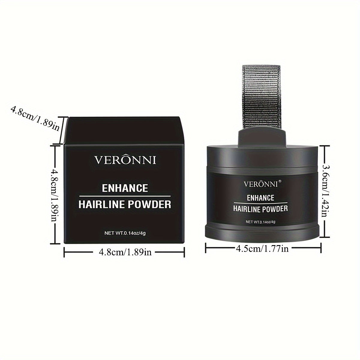 Hairline Shadow Powder/Stain-Proof/Instantly Conceal Hairline And Hair Root/Waterproof Hairline Powder Filler for Natural Look