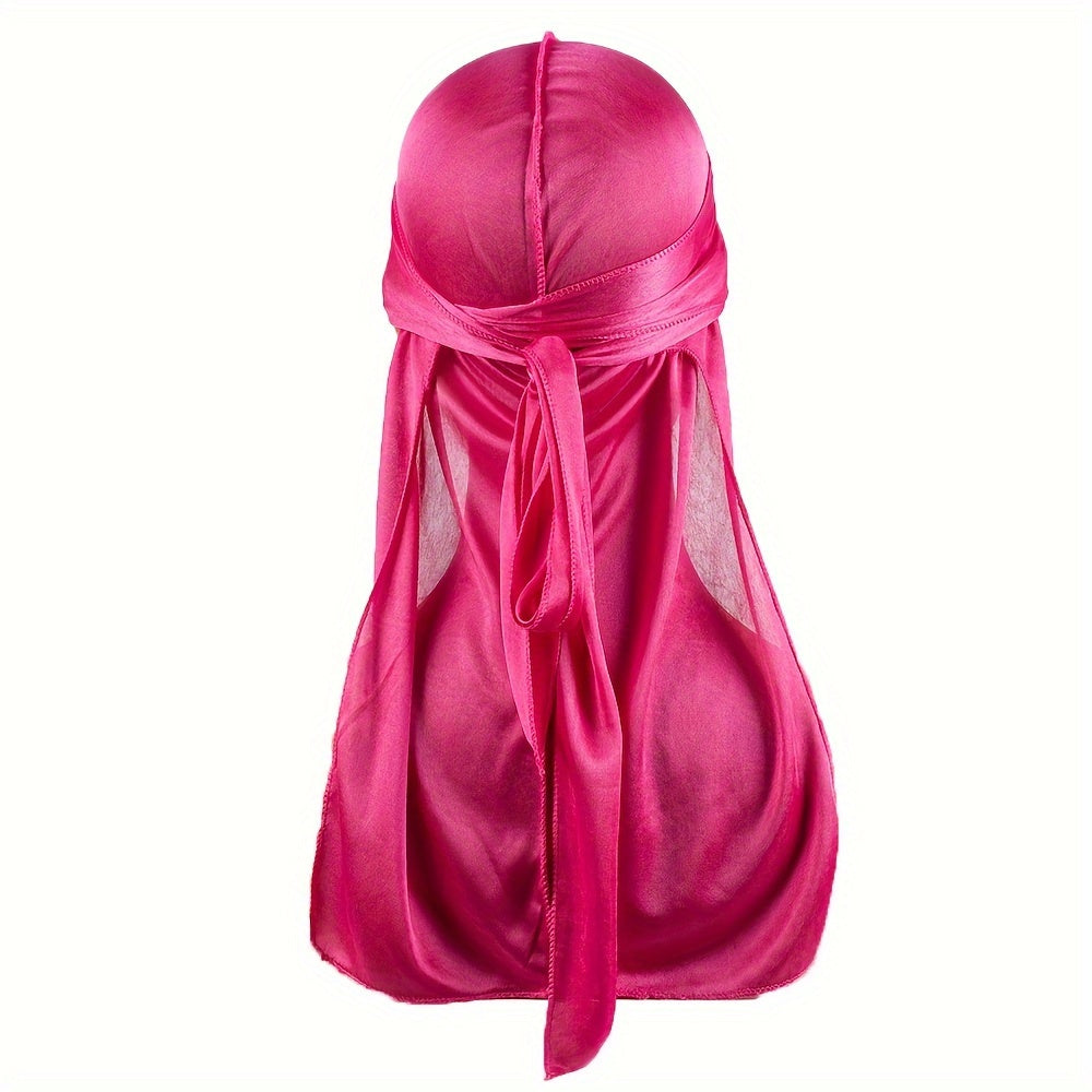 Durag for Men, Perfect As a Shower Cap Or Bandana, Designed for Long Tail Waves.