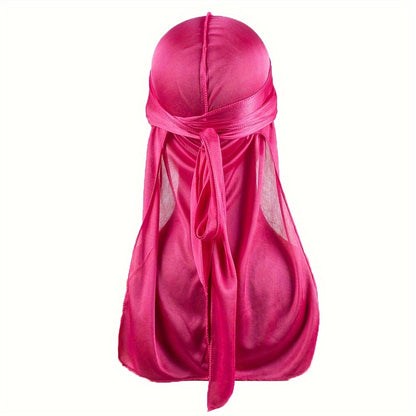 Durag for Men, Perfect As a Shower Cap Or Bandana, Designed for Long Tail Waves.