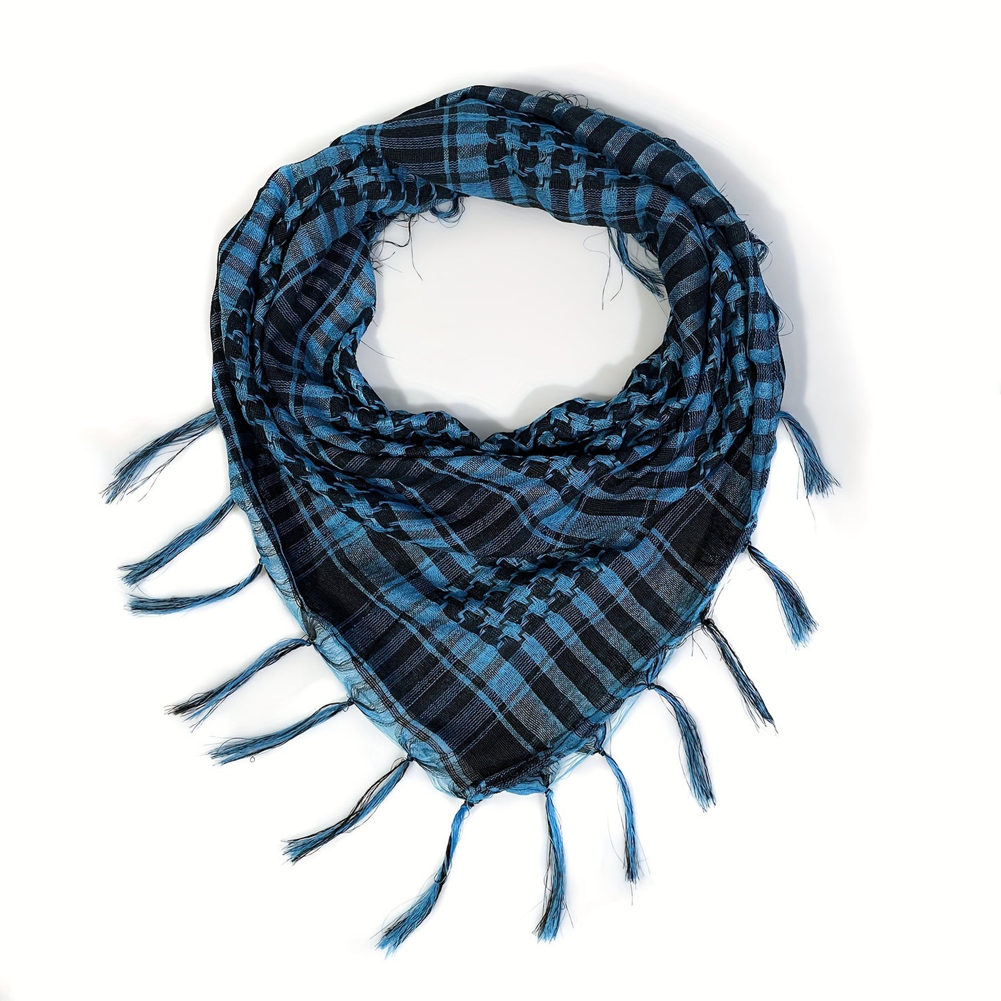 Men Women Scarf Plaid Tartan Lightweight