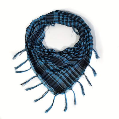 Men Women Scarf Plaid Tartan Lightweight