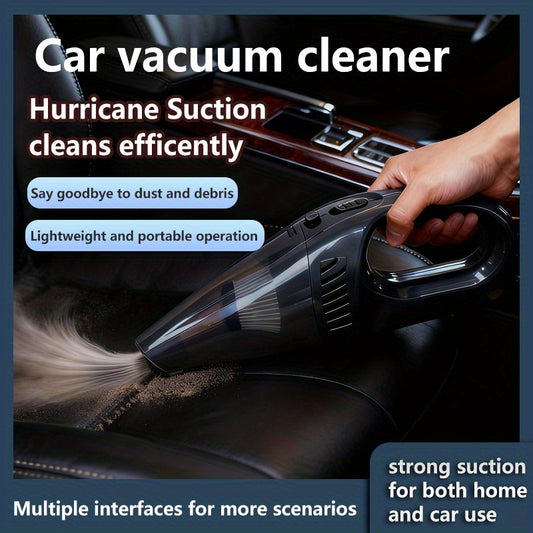 12V Handheld Vacuum Cleaner, Hand Held Car Vacuum Cleaner Strong Suction 8000PA, Portable Mini Hand Vacuum Dust Busters Cleaner for Car, Home And Pet